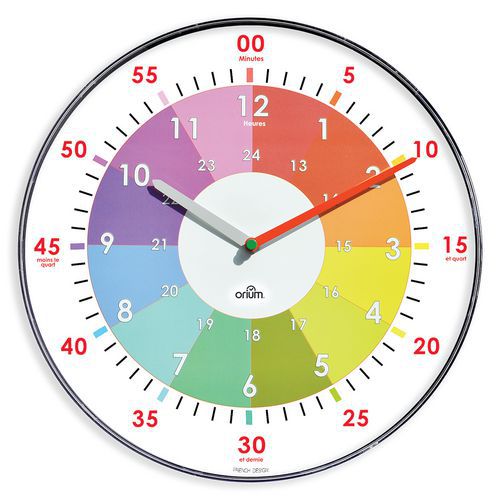 Horloge Silencieuse Practice Ø30 Cm
