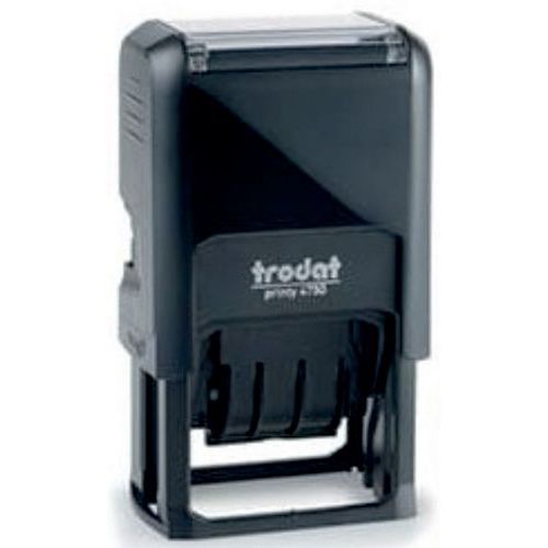 Trodat - Tampon Dateur Printy 4750L2 - Encre Noire - 3 Lignes - Éco-responsable