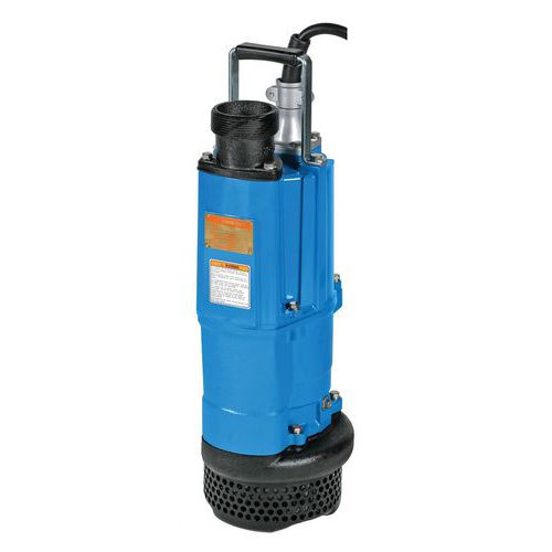 Tsurumi - Pompe d'épuisement NK4-22 - Débit 525 L/min, Hauteur 24m - Robuste et Performante