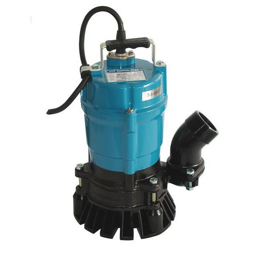 Tsurumi - Pompe d'épuisement HS2.75S avec agitateur - 0.75W, 230L/min, 18m, 50mm, 10m câble