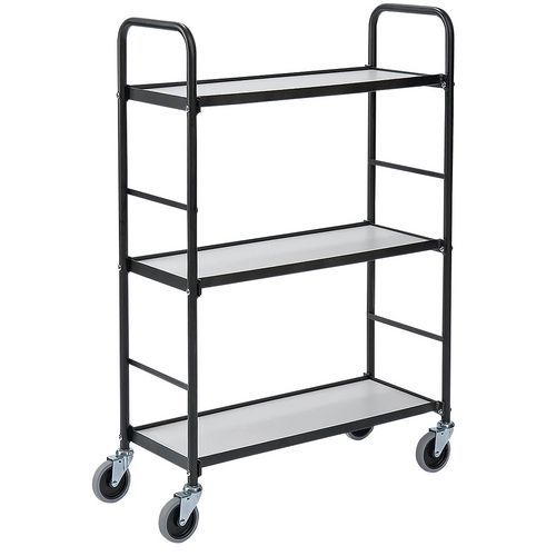 Chariot Pour Archive - 3 Plateaux 730x275 Mm - 100 Kg