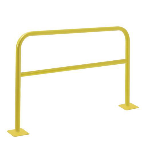 Barrière De Protection Sur Platine Jaune - 2m / 40 Mm