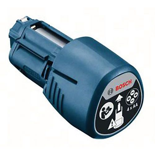 Bosch - Adaptateur piles Dual Power AA1 - Pour piles alcalines - Accessoire électroportatif