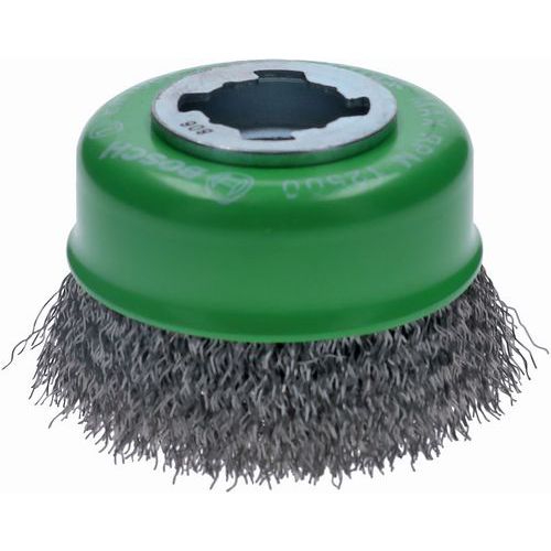 Bosch 1 Brosse Circulaire à Fils Torsadés Inox X-lock