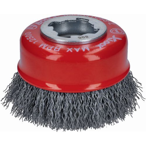Bosch 1 Brosse Circulaire à Fils Acier X-lock