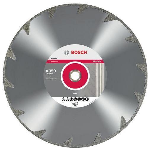 Bosch 1 Disques à Tronçonner Diamantés Best For Marble