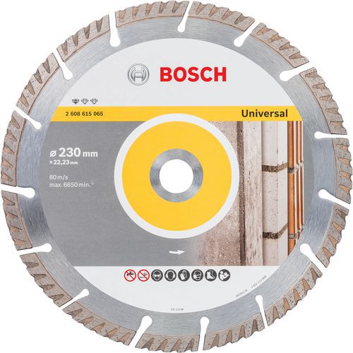 Bosch 10 Disques à Tronçonner Diamantés Standard For Universal