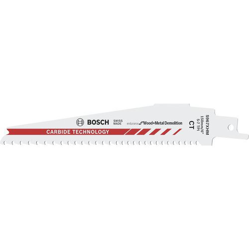 Bosch 1 Lame De Scie Sabre 150mm - S 967 Xhm B&m Dem