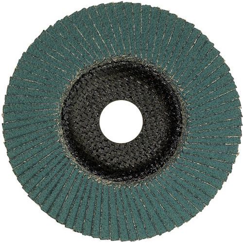 Bosch 10 Plateau à Lamelles X581, Diamètre 125 Mm, Alésage 22,23 Mm, 80 Grain