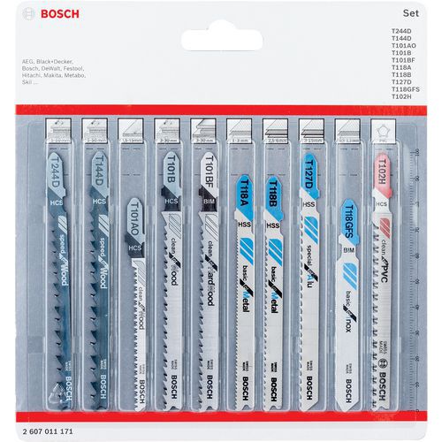 Lames de scie sauteuse BOSCH 