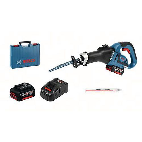 Scie sabre GSA 18 v-32, carrying case, 2x5.0 ah, charger, 2 saw blades Scie sabre GSA 18 v-32, carrying case, 2x5.0 ah, charger, 2 saw blades