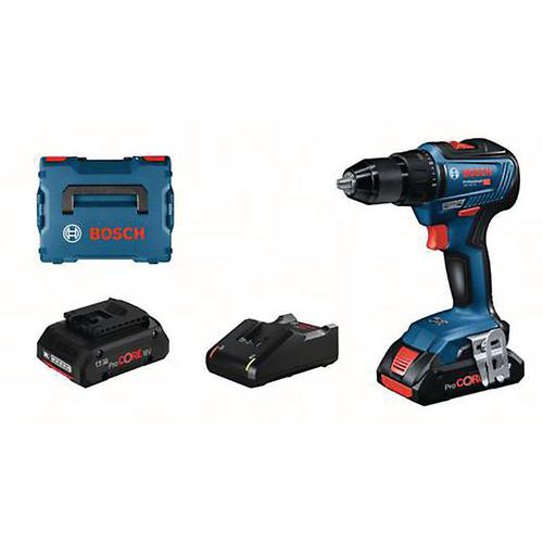 Bosch 1 Perceuses-visseuses Sans-fil Gsr 18v-55 (2 4ah Procore, L-boxx)