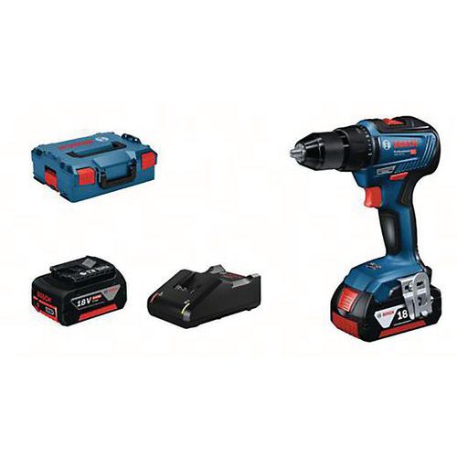Bosch 1 Perceuses-visseuses Sans-fil Gsr 18v-55 (2 4ah, L-boxx)