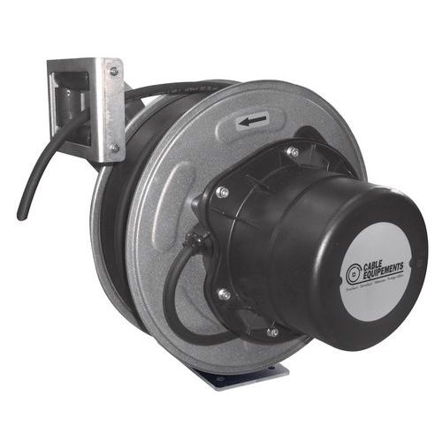 Cable Equipements - Enrouleur STEEL500 22m 3G2,5² - Bride Fixe - Électricité Professionnelle