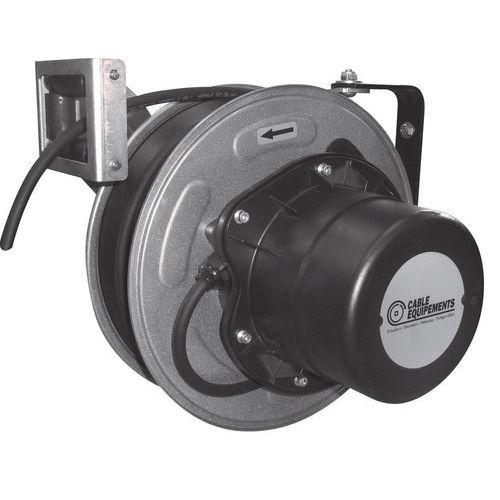 Cable Equipements - Enrouleur STEEL500 4G2,5² - 17m - Rappel Automatique - Électricité