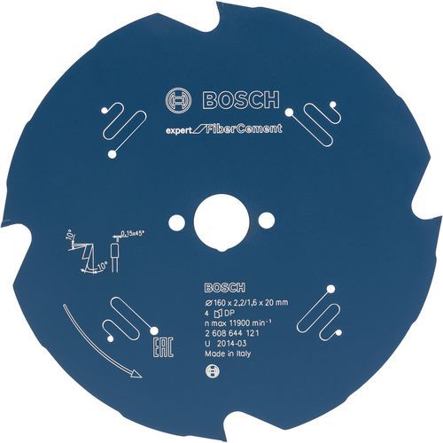 Bosch Professional Csb Expert 250x30x6d Asbestos Cement Disc Clair