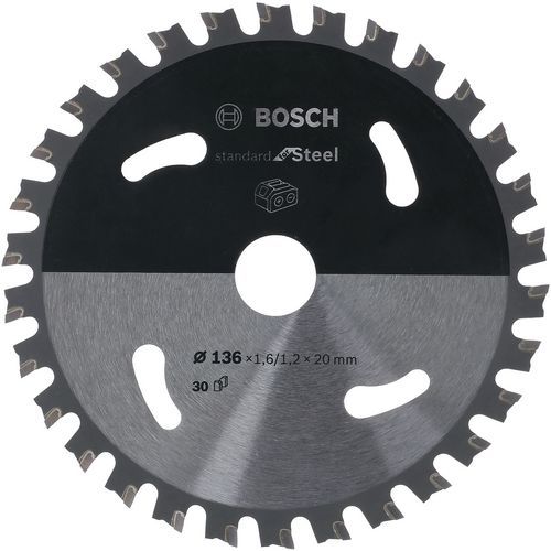 BOSCH  1 Lames De Scies Circulaires Pour Les Scies Circulaires &Agrave; M&eacute;taux