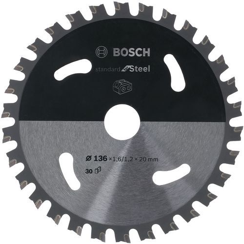 Bosch 1 Lames De Scies Circulaires Pour Scies Circulaires à Métaux Sans Fil