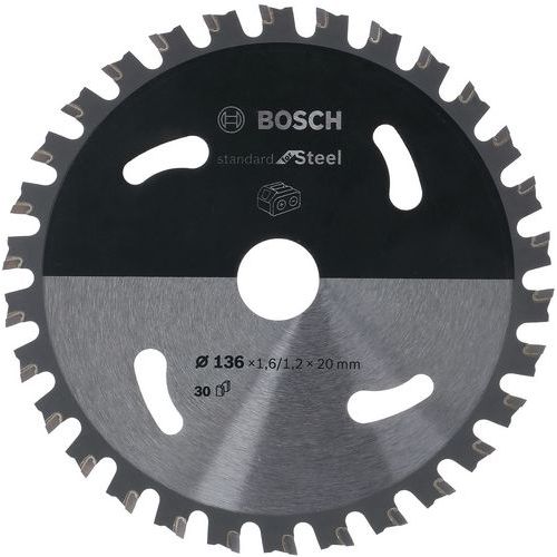 Bosch 1 Lames De Scies Circulaires Pour Scies Circulaires à Métaux Sans Fil