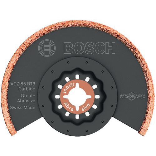 Bosch 10 Lame Pour Scie Segment Starlock Carbide-riff