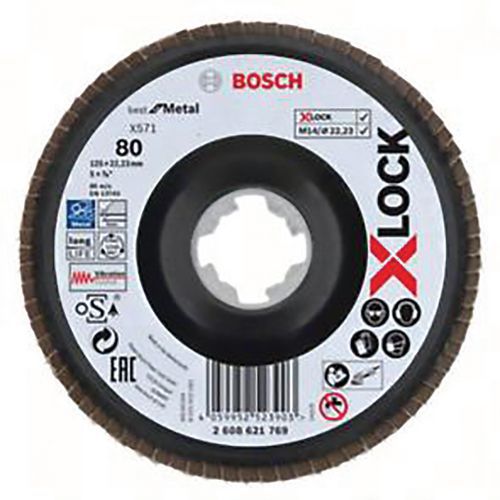 Bosch 10 Plateaux à Lamelles X-lock X571 - Bosch