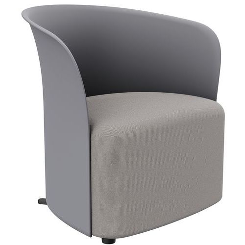 Fauteuil Crown Gris