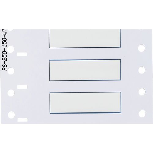 Manchon Permasleeve pour marquage de fils - Polyoléfine thermorétractable - 11,15x38,1mm - 500 pièces - Garantie 3 ans