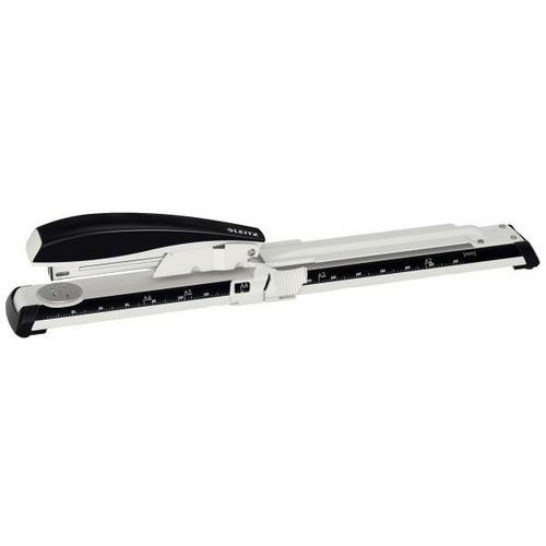 Rapid - Agrafeuse long bras Nexxt 4mm Noir - 40 feuilles - 300mm gorge - Idéale pour reliure