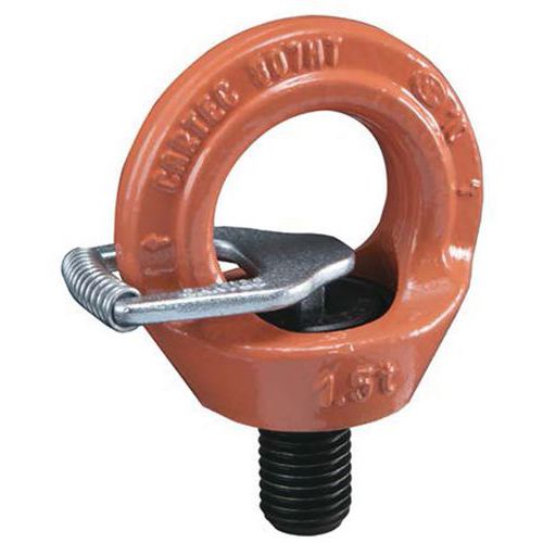 Spanset - Anneau de levage rotatif XOPSR M12 - 2 tonnes - CMU 0.75 kg - Sécurité 4 - Éco-responsable