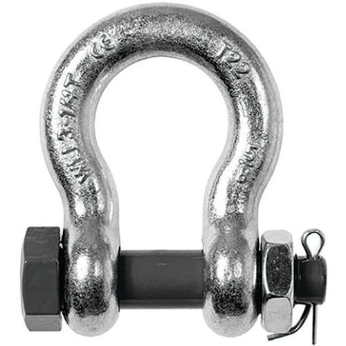Spanset - Manille lyre axe boulonné G4-6 - 2 tonnes - CMU 2000 kg - Fixation 16mm - Recyclable