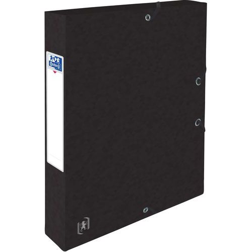 Boite De Classement Topfile 24x32 4/10e Dos De 40mm Noir