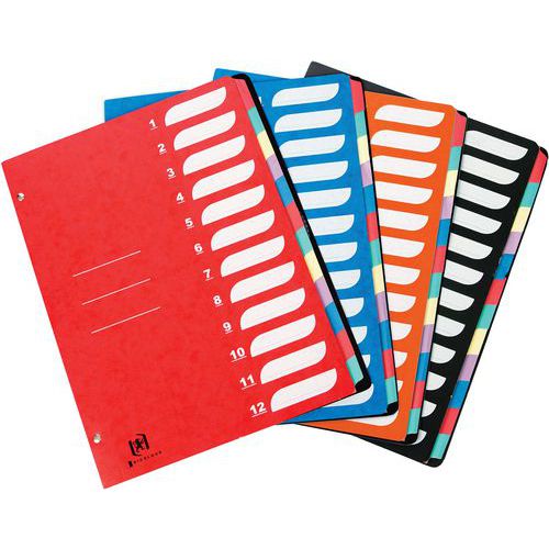 Set De 12 Trieurs à Fenêtre Coloris Assorti Nb Div.:12