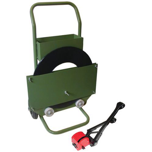 Kit de cerclage acier 19 mm - 325m - Idéal pour emballage industriel et sécurisé