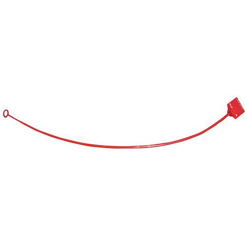 Sceaux PLASTSEAL 200 mm à serrage progressif inviolables - Longueur 20 cm - Sécurité et fiabilité