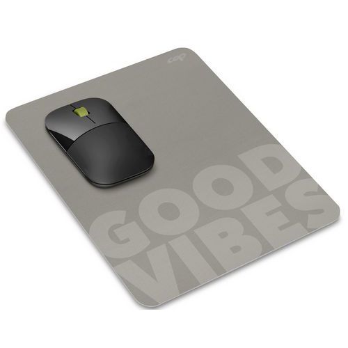 CEP - Tapis de souris 910 Sable Good Vibes Beige PVC - Télétravail - Emballage recyclable