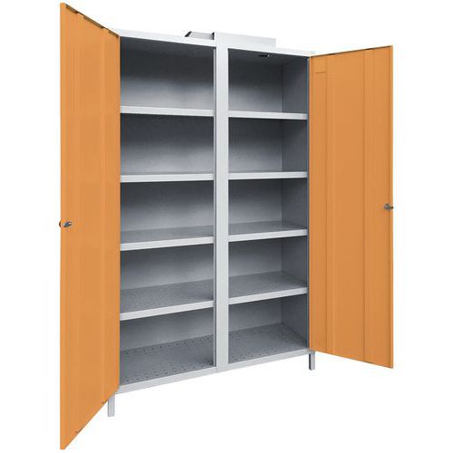 Armoire de désinfection - Technologie ozone BiOzone gris/pêche - Akaze