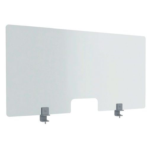Ecran Bureau Ke Covid Verre Trempé+ouverture Ã‰p. 5 Mm H/l 60x120 Cm