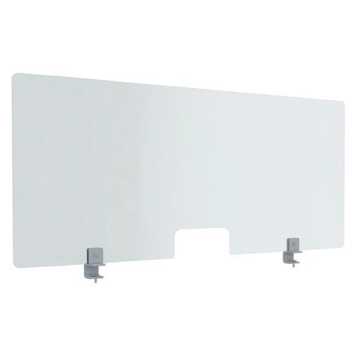 Ecran Bureau Ke Covid Verre Trempé+ouverture Ép. 5 Mm H/l 60x140 Cm