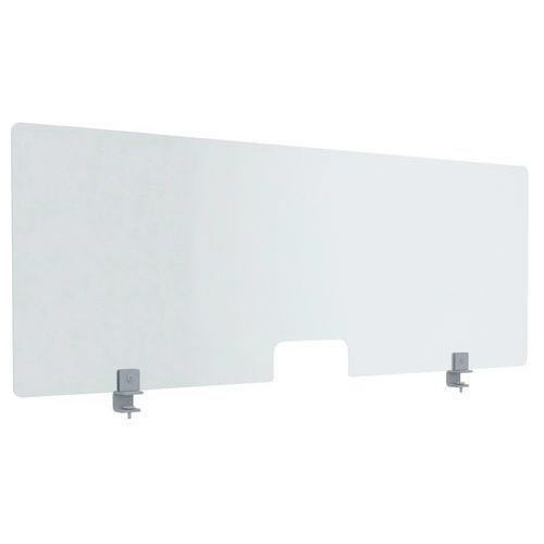 Ecran Bureau Ke Covid Verre Trempé+ouverture Ã‰p. 5 Mm H/l 60x160 Cm