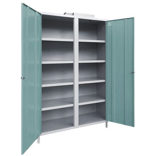 Armoire de désinfection Technologie ozone - Couleur Gris/Amande - Akaze