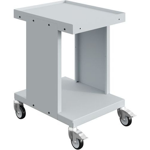 Desserte Mobile Sv Grise 2 Tablettes