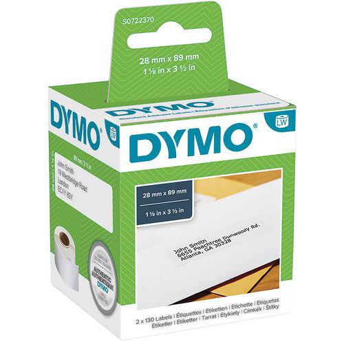Étiquette pour imprimantes à étiquettes Dymo LabelWriter thumbnail image 1