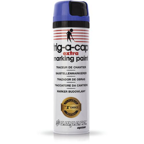Traceur De Chantier 650 Ml Bleu Fluo