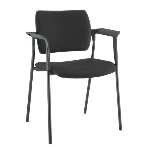 Chaise Amets Noir - Avec Accoudoirs