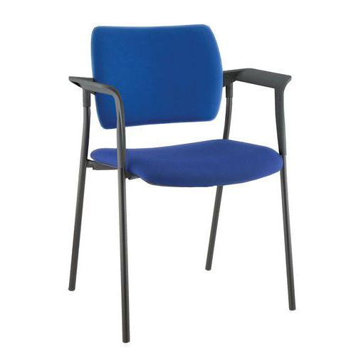 Chaise Amets Bleu - Avec Accoudoirs
