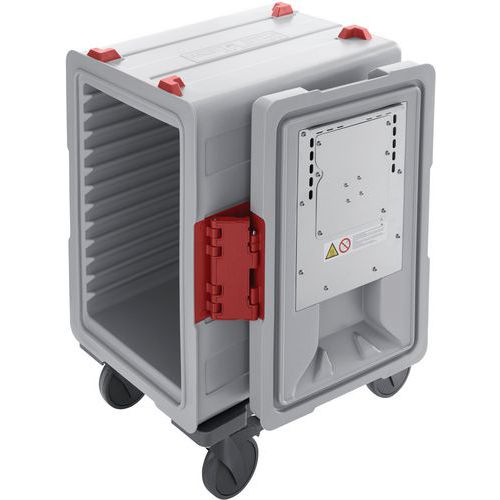 Conteneur Transp Repas Poly Chauffant Blt 620 Kbruh-f Rouge