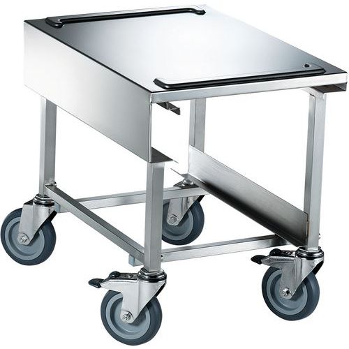 Charrette Distribution Pour Conteneur Repas Acier Rola 13