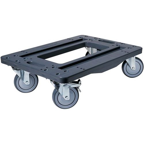 Charrette Transport Pour Conteneur Repas 100 Mm