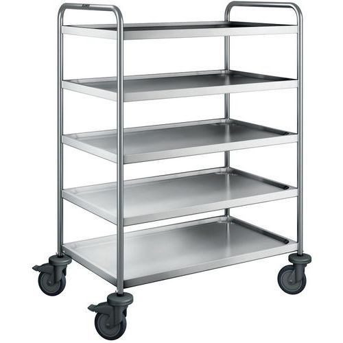 Chariot De Service Sw 9 X 6-5 Avec Roues Plastique
