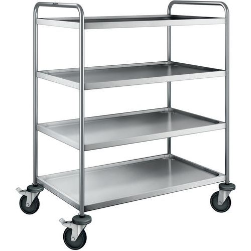 Chariot De Service Sw 10 X 6-4 Basic Avec Roues Galvanisé